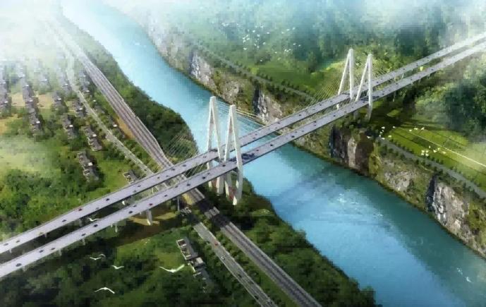 Qingfu Highway Sangyuanzi Yellow River Bridge
