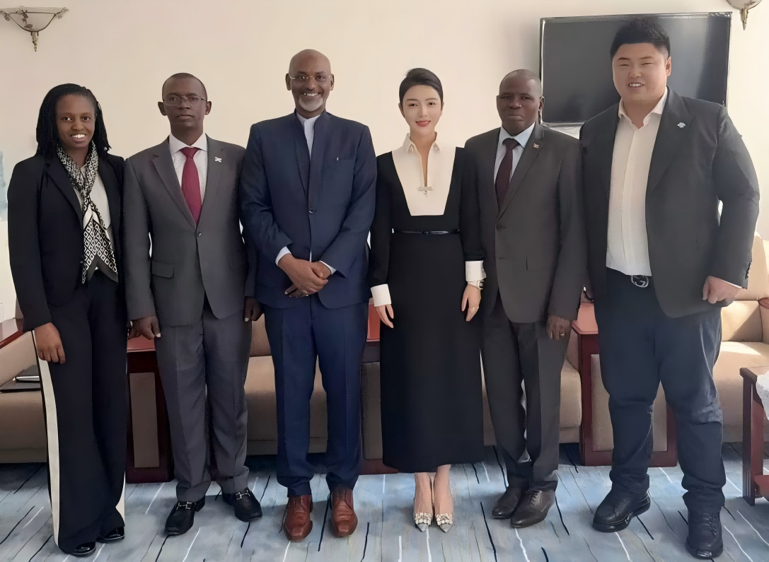 Chairwoman Yangjin Zhuoma Meets Burundi's Energy Minister